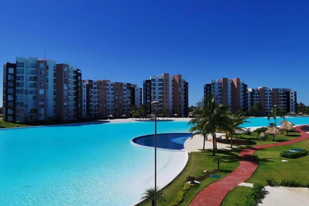 Departamento Dream Lagoons Cancun Bagian luar foto